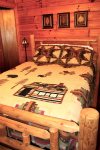 Bear Pause- Blue Ridge Cabin Rentals- Bedroom